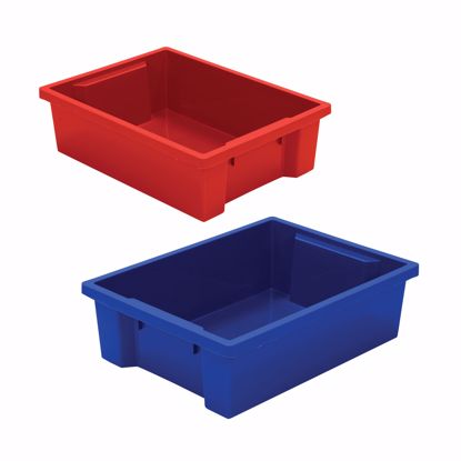 Picture of Best-Rite Tubs - set of 2 (1 Red, 1 Blue)