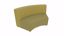Picture of Curved Armless Sofa- Inside- 67Lx31Dx35H- 5 Legs, Glides, or Casters - Fomcore Curved Armless Series                                                                                                                                                                                                                                                                                                            