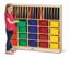 Picture of Jonti-Craft® Classroom Organizer - with Colored Cubbie-Trays