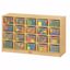 Picture of Jonti-Craft® 20 Cubbie-Tray Mobile Storage - with Clear Trays