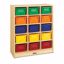 Picture of Jonti-Craft® 15 Cubbie-Tray Mobile Unit – with Colored Trays