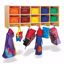 Picture of Jonti-Craft® 10 Section Wall Mount Coat Locker - with Colored Trays