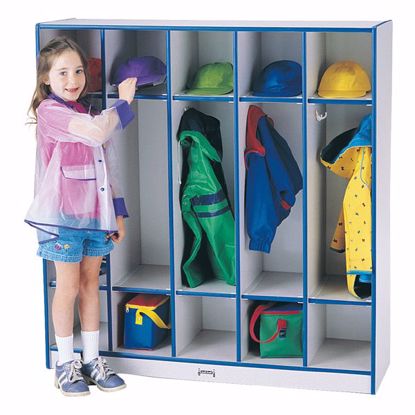 Picture of Rainbow Accents® 5 Section Coat Locker - Purple