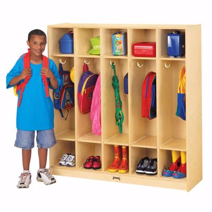 Picture of Jonti-Craft® 5 Section Coat Locker - ThriftyKYDZ®