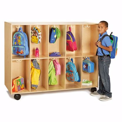 Picture of Jonti-Craft® 20 Section Mobile Backpack Cubbie