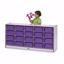 Picture of Rainbow Accents® 20 Tub Mobile Storage - without Tubs - Orange