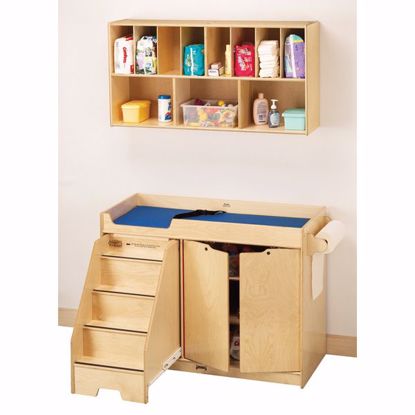 Picture of Jonti-Craft® Changing Table - with Stairs Combo - Left