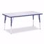 Picture of Berries® Rectangle Activity Table - 30" X 60", A-height - Gray/Blue/Blue