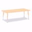 Picture of Berries® Rectangle Activity Table - 30" X 72", T-height - Maple/Maple/Camel