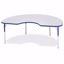 Picture of Berries® Kidney Activity Table - 48" X 72", A-height - Gray/Blue/Blue