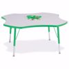 Picture of Berries® Four Leaf Activity Table - 48", E-height - Blue/Black/Black