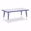 Picture of Berries® Rectangle Activity Table - 24" X 36", T-height - Gray/Blue/Blue