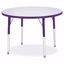 Picture of Berries® Round Activity Table - 36" Diameter, A-height - Gray/Purple/Purple