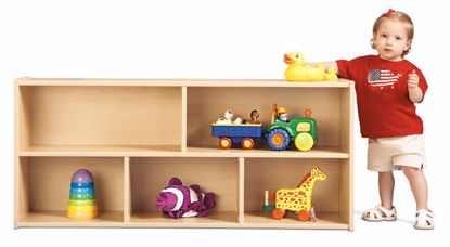 Picture of Young Time® Toddler Two Shelf Storage