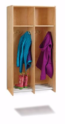 Picture of Jonti-Craft® 2 Section Hanging Locker - without Tubs