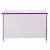 Picture of Berries® Teachers' 66" Desk - Gray/Blue