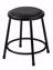 Picture of NPS® 18" Heavy Duty Vinyl Padded Steel Stool, Black