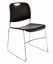 Picture of NPS® 8500 Series Ultra-Compact Plastic Stack Chair, Black