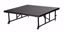Picture of NPS® 16"-24" Height Adjustable 4' x 4' TransFix Stage Platform, Black Carpet