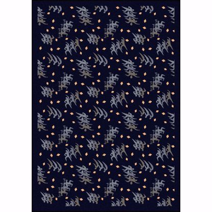 Picture of Fitness Zone - Navy - 3'10" x 5'4"