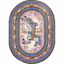 Picture of Carousel - Pink - 5'4" x 7'8" Oval