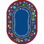 Picture of Bible Train - Multi  Color - 5'4" x 7'8" Oval