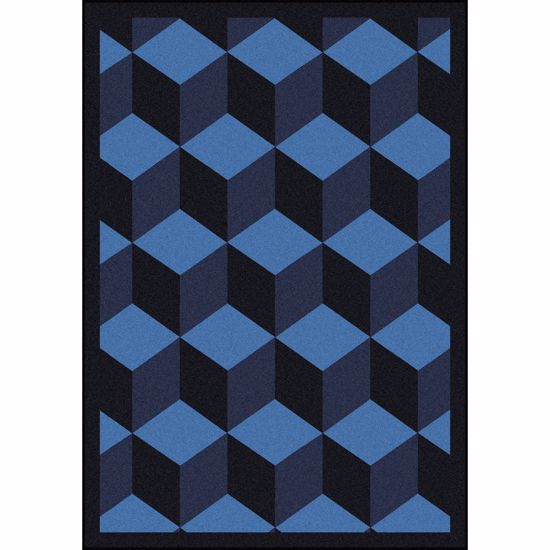 Picture of Highrise - Navy - 7'8" x 10'9"