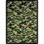 Picture of Funky Camo - Dark Army - 5'4" x 7'8"