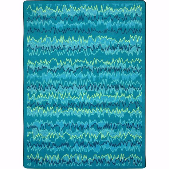 Picture of Static Electricity - Teal - 10'9" x 13'2"