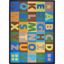 Picture of Oversize Alphabet - Earthtone - 10'9" x 13'2"