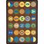 Picture of Alpha-Dots - Earthtone - 7'8" x 10'9"