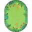 Picture of Merry Meadows - Green - 10'9" x 13'2" Oval