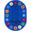 Picture of Take Note - Multi Color - 5'4" x 7'8" Oval