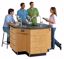 Picture of OCTAGON WORKSTATION W/DRAWER BASE