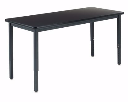 Picture of 24X60 ADJ HT METAL TABLE, P LAM