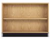 Picture of OPEN SHELF FLOOR STORAGE UNIT 35"H-OAK