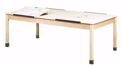 Picture of 4 STATION DRAFTING TABLE - 3/4" PL