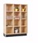 Picture of CUBBY CABINET,MAPLE,12 EQUAL OPENINGS