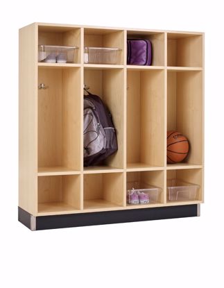 Picture of BACKPACK CABINET,MAPLE,4 OPENINGS