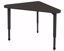 Picture of Apex Desk 30" x 30" x 41" Triangle Asian Night  / Black Edge / Black Leg