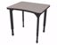 Picture of Apex Desk 24" x 28" Curve Gray Nebula  / Black Edge / Black Leg