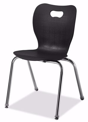 Picture of Alumni EXPLORER  18"H School Chair  Black